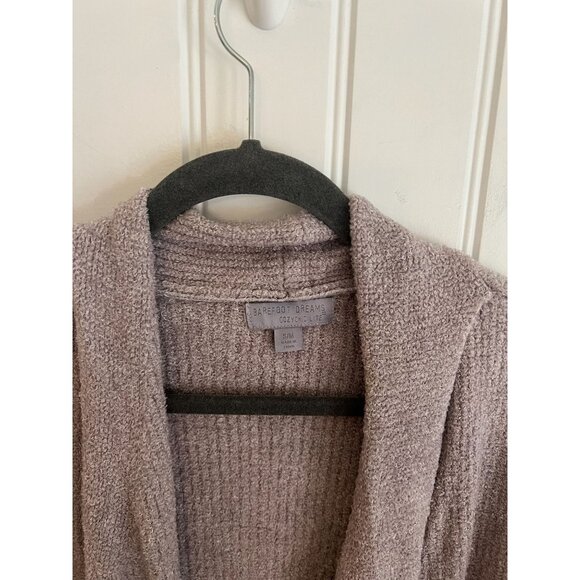 Barefoot Dreams CozyChic Lite Knit Ribbed‎ Robe Size S/M - Picture 2 of 4